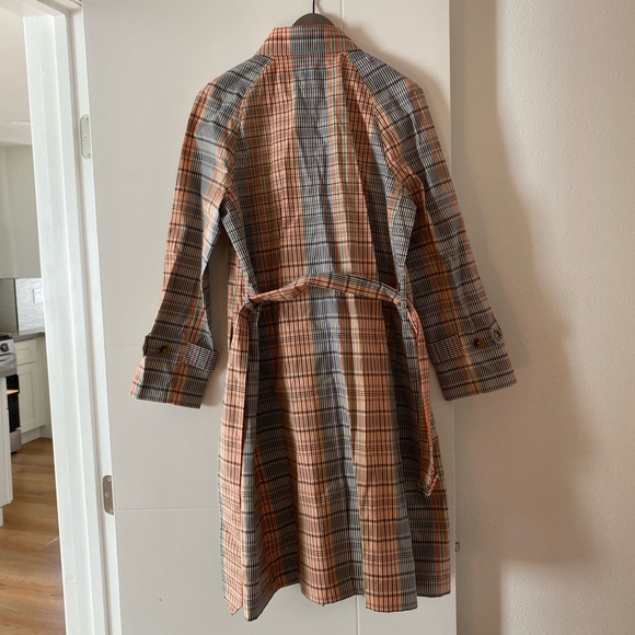 DARLING J.Lindeberg Plaid Trench Coat - Picture 7 of 7
